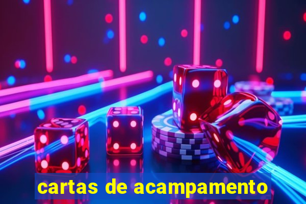 cartas de acampamento